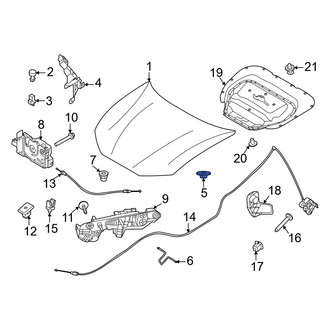 Ford OE - Wheel Arch Flare Nut