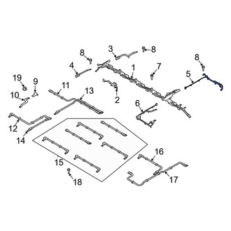 Ford OE - Right Drive Motor Battery Pack Control Module Wiring Harness
