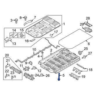 Ford OE - Battery Tray Bolt