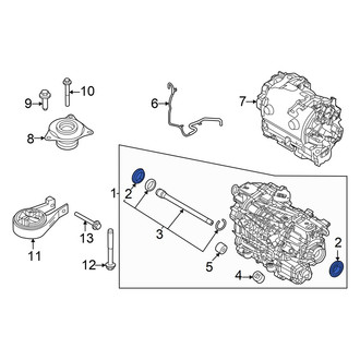 Ford OE - Front Right Outer Drive Motor Seal