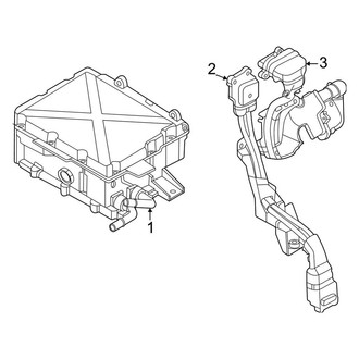 Ford OE - Electrical Components (Front, Drive Inverter), (California Route 1 / First Edition / Premium / Select)