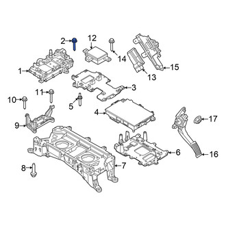 Ford OE - Hybrid Voltage Converter Screw