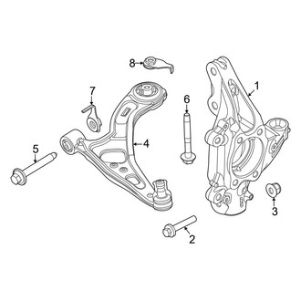 Ford OE - Front Suspension - Suspension Components (RWD)