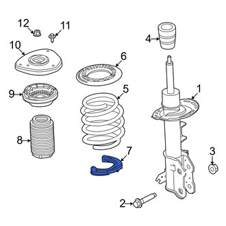 Ford OE - Front Lower Coil Spring Retainer