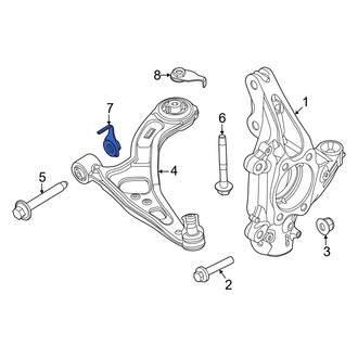 Ford OE - Front Suspension Control Arm Nut