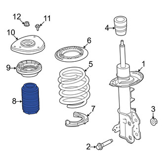 Ford OE - Front Suspension Strut Bellows