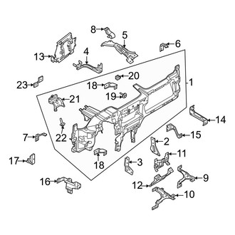 Ford OE - Instrument Panel (Support Components)