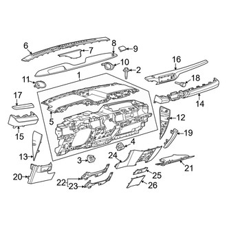 Ford OE - Instrument Panel (Dash Panel & Trim)