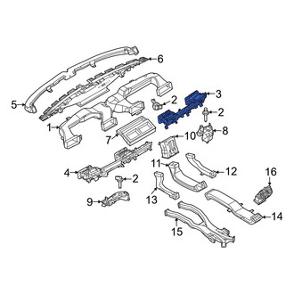 Ford OE - Front Right Dashboard Air Vent