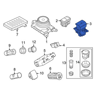 Ford OE - Electronic Parking Brake Control Switch