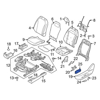 Ford OE - Front Left Power Seat Switch