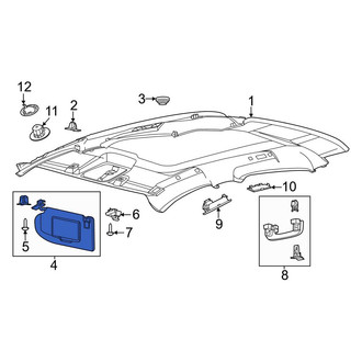 Ford OE - Right Sun Visor