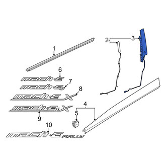 Ford OE - Front Left Door Applique