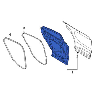 Ford OE - Rear Left Door Shell
