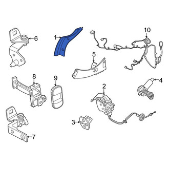 Ford OE - Rear Left Outer Exterior Door Handle