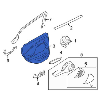 Ford OE - Front Left Outer Door Outer Panel