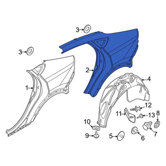 Ford OE - Rear Left Quarter Panel