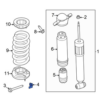Ford OE - Suspension Strut Nut