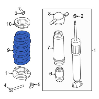 Ford OE - Front Coil Spring