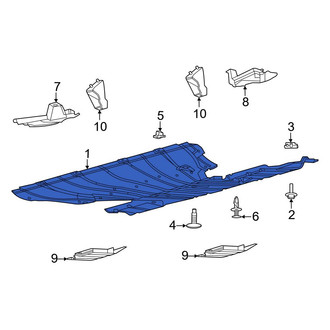 Ford OE - Floor Pan Splash Shield
