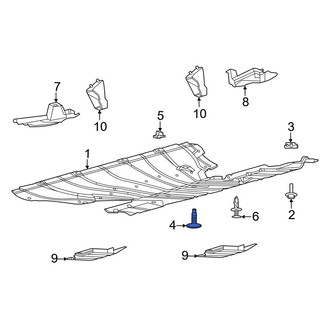 Ford OE - Trunk Trim Panel Clip