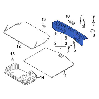 Ford OE - Rear Liftgate Trim Scuff Plate