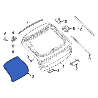 Ford OE - Rear Outer Hatch Seal