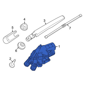 Ford OE - Rear Wiper Motor