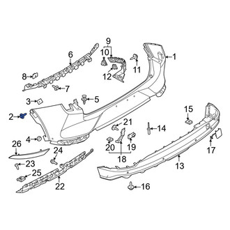 Ford OE - Floor Pan Splash Shield Screw