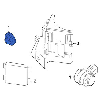 Ford OE - Air Bag Control Module Nut