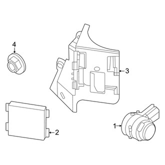 Ford OE - Rear Bumper - Electrical Components