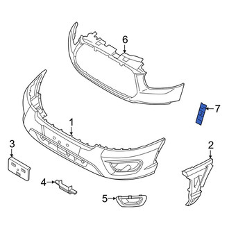 Ford OE - Front Right Bumper Cover Bracket