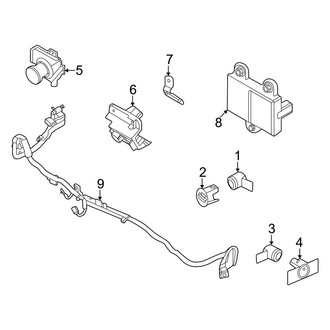 Ford OE - Front Bumper & Grille - Electrical Components