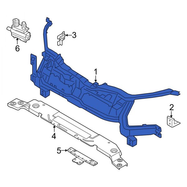 Radiator Support Panel