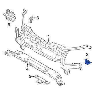 Ford OE - Left Lower Radiator Support Bracket