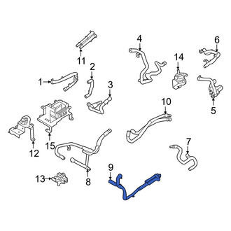 Ford OE - HVAC Heater Hose