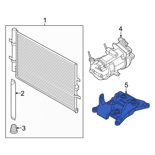 A/C Compressor Bracket