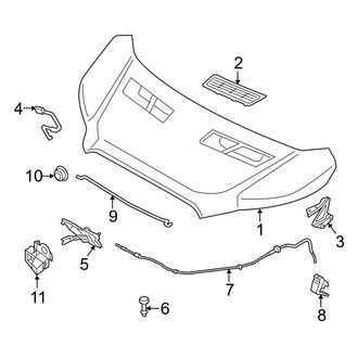 Ford OE - Hood & Components