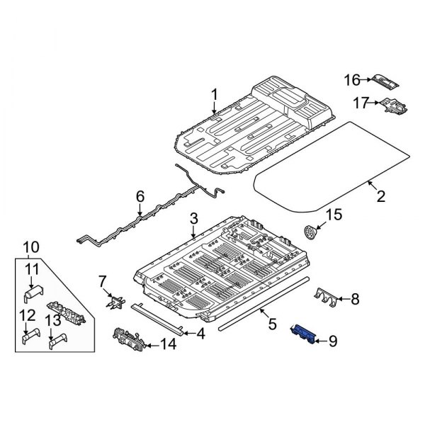 Battery Hold Down