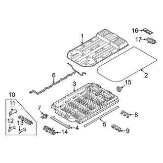 Ford OE - Electrical - Battery (Covers & Components, High Voltage)