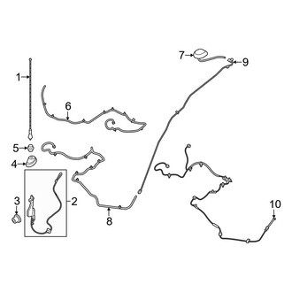 Ford OE - Electrical - Antenna