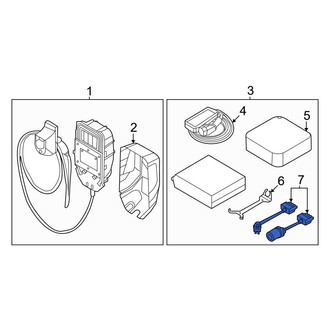 Ford OE - Battery Charging Cable Connector