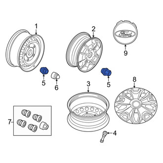 Ford OE - Wheel Lug Nut