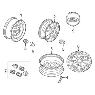 Ford OE - Wheels - Covers & Trim