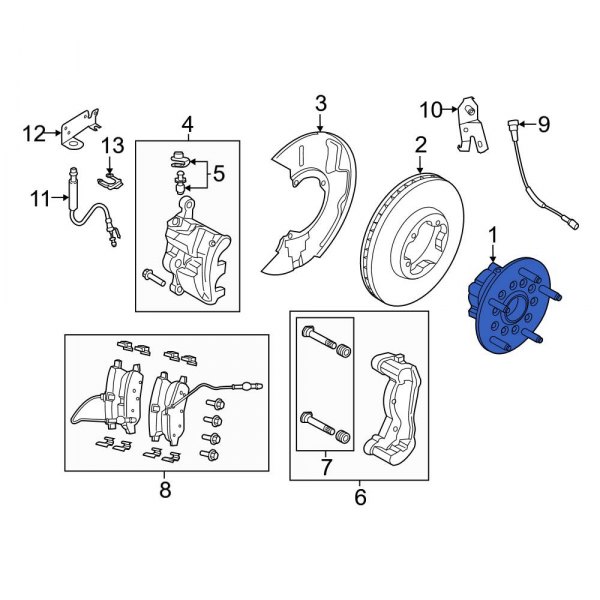 Wheel Bearing and Hub Assembly