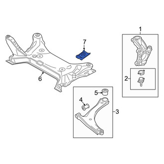 Ford OE - Suspension Subframe Crossmember Brace
