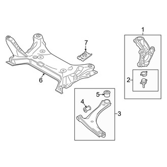 Ford OE - Front Suspension - Suspension Components