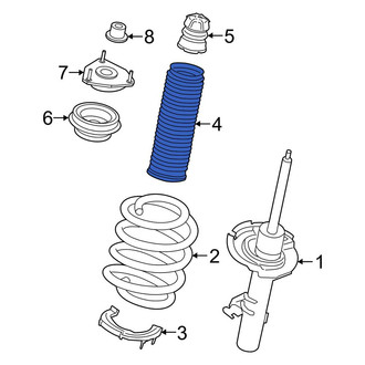 Ford OE - Front Suspension Strut Bellows