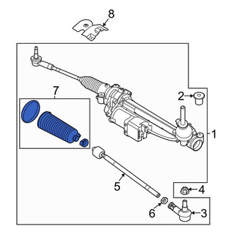 Ford OE - Front Rack and Pinion Bellows