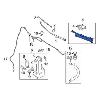 Ford OE - Wiper Linkage